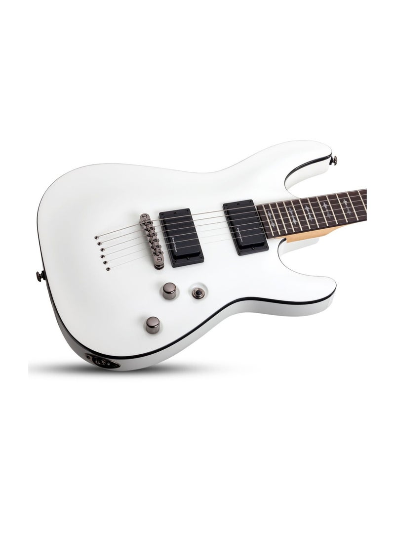Schecter Electric Guitar Demon-6 RH - Vintage White - Image 2
